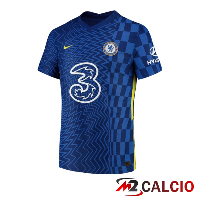 Maglie Calcio FC Chelsea Retro Prima Blu 2021-2022 Maglie Calcio FC Chelsea Retro Prima Blu 2021-2022