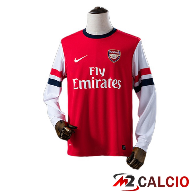 Maglie Calcio Arsenal Retro Prima Manica Lunga Rosso 2012-2013 Maglie Calcio Arsenal Retro Prima Manica Lunga Rosso 2012-2013