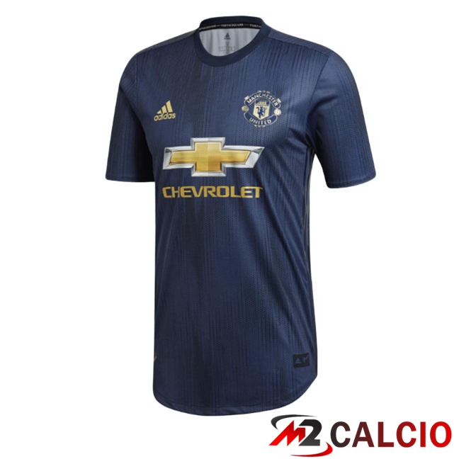 Maglie Calcio Manchester United Retro Terza Nero 2018-2019 Maglie Calcio Manchester United Retro Terza Nero 2018-2019