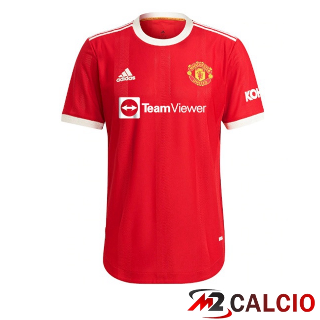 Maglie Calcio Manchester United Retro Prima Rosso 2021-2022 Maglie Calcio Manchester United Retro Prima Rosso 2021-2022