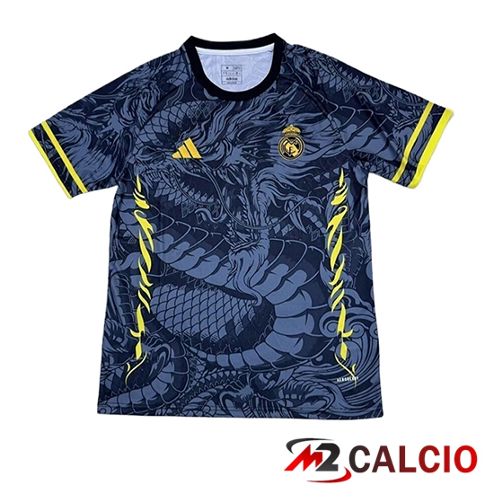 Maglie Calcio Real Madrid Special Edition Nero 2025/2026 Maglie Calcio Real Madrid Special Edition Nero 2025/2026