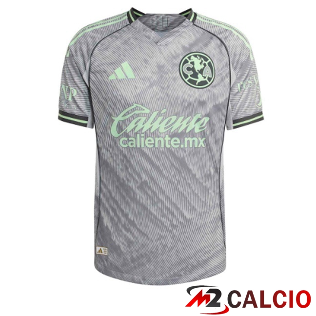 Maglie Calcio Club America Terza Grigio 2025/2026 Maglie Calcio Club America Terza Grigio 2025/2026