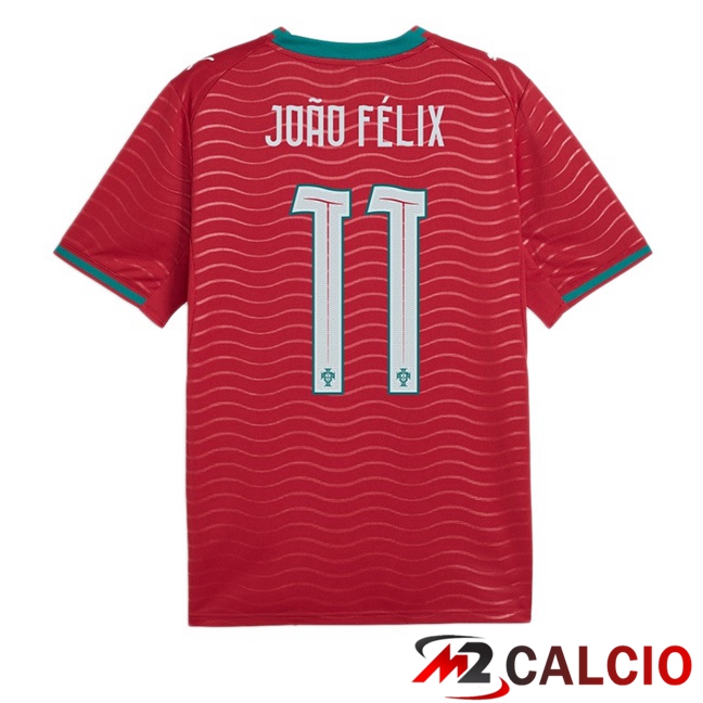 Maglie Calcio Portogallo (João Félix 11) Prima Rosso 2026/2027