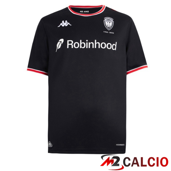 Maglie Calcio OGC Nice Edizione Speciale Nero 2025/2026 Maglie Calcio OGC Nice Edizione Speciale Nero 2025/2026