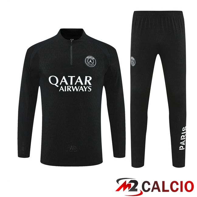 Insieme Tuta Calcio Paris PSG Nero 2025/2026