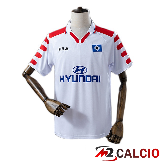 Maglie Calcio Hamburger SV Retro Prima Bianco 1998-1999