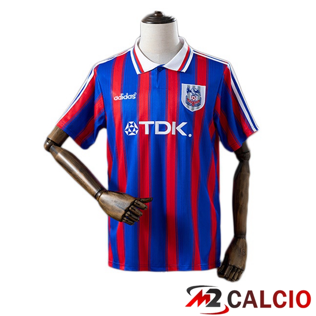 Maglie Calcio Crystal Palace Retro Prima Blu Rosso 1996-1998 Maglie Calcio Crystal Palace Retro Prima Blu Rosso 1996-1998