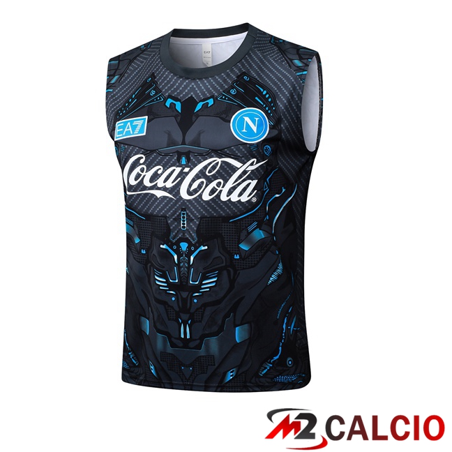 Canotta Allenamento SSC Napoli Nero 2025/2026