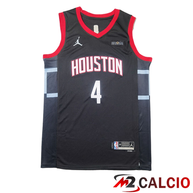 Maglie Houston Rockets (GREEN #4) 2024/2025 Nero Maglie Houston Rockets (GREEN #4) 2024/2025 Nero