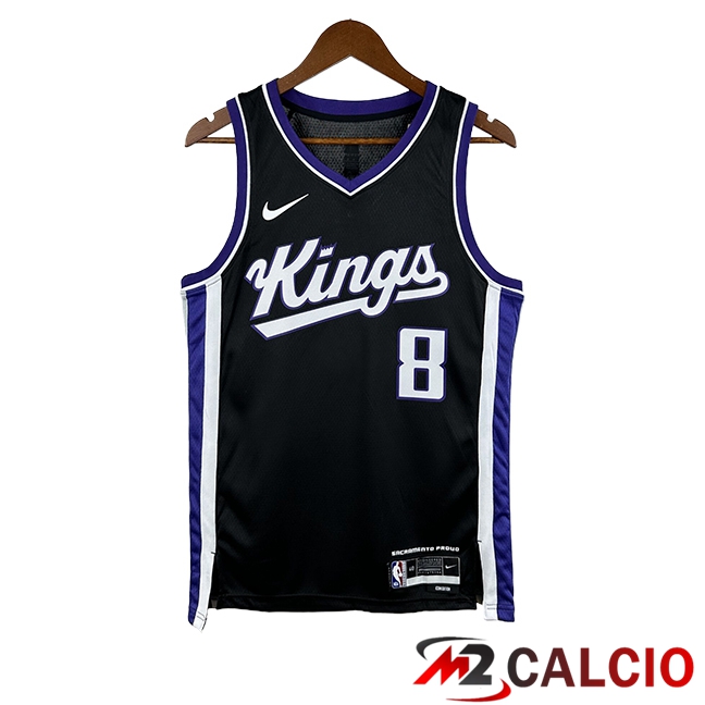 Maglie Sacramento Kings (LAVINE #8) 2025/2026 Nero/Bianco/Viola Maglie Sacramento Kings (LAVINE #8) 2025/2026 Nero/Bianco/Viola