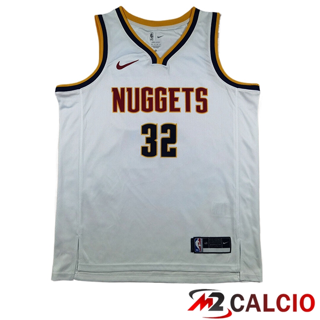 Maglie Denver Nuggets (GORDON #32) 2025/2026 Bianco/Nero/Giallo Maglie Denver Nuggets (GORDON #32) 2025/2026 Bianco/Nero/Giallo