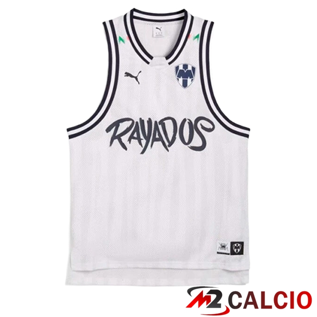 Maglie Monterrey 2025/2026 Bianco/Nero