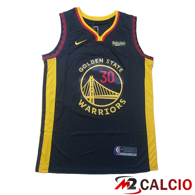 Maglie Golden State Warriors (CURRY #30) 2025/2026 Nero/Giallo - MD.2 Maglie Golden State Warriors (CURRY #30) 2025/2026 Nero/Giallo - MD.2