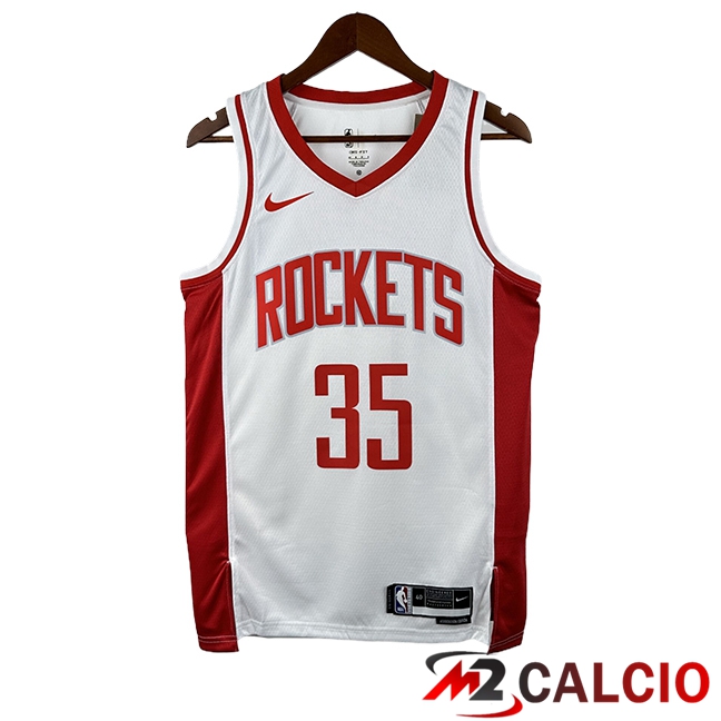 Maglie Houston Rockets (DURANT #35) 2025/2026 Bianco/Rosso - MD.2 Maglie Houston Rockets (DURANT #35) 2025/2026 Bianco/Rosso - MD.2