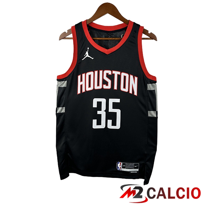 Maglie Houston Rockets (DURANT #35) 2025/2026 Nero/Rosso Maglie Houston Rockets (DURANT #35) 2025/2026 Nero/Rosso