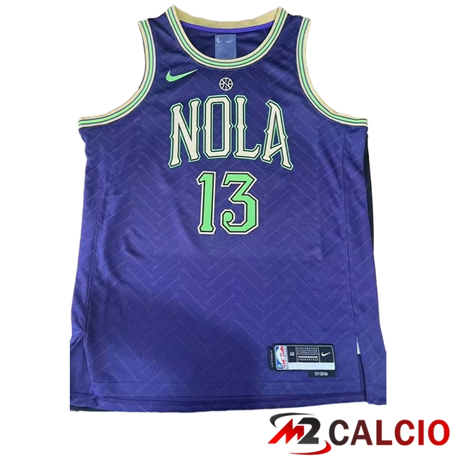Maglie New Orleans Pelicans (POOLE #13) 2025/2026 Viola Maglie New Orleans Pelicans (POOLE #13) 2025/2026 Viola
