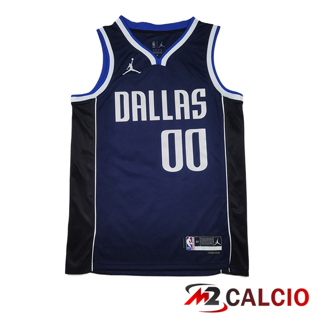 Maglie Dallas Mavericks (CHRISTIE #00) 2025/2026 Blu Scuro Maglie Dallas Mavericks (CHRISTIE #00) 2025/2026 Blu Scuro