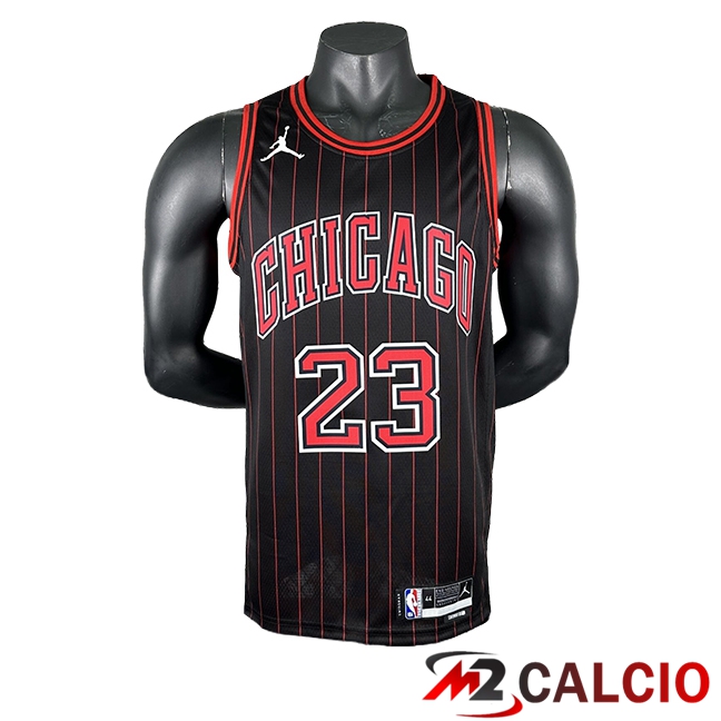Maglie Chicago Bulls (JAMES #23) 2025/2026 Nero/Rosso Maglie Chicago Bulls (JAMES #23) 2025/2026 Nero/Rosso