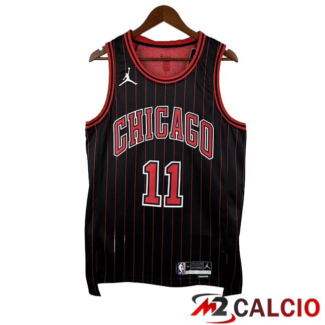Maglie Chicago Bulls (DEROZAN #11) 2025/2026 Nero/Rosso - MD.2 Maglie Chicago Bulls (DEROZAN #11) 2025/2026 Nero/Rosso - MD.2