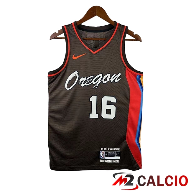 Maglie Portland Trail Blazers (YANG #16) 2025/2026 Brun Maglie Portland Trail Blazers (YANG #16) 2025/2026 Brun