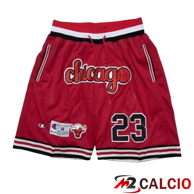 Pantaloncini NBA Chicago Bulls 2025/2026 Rosso