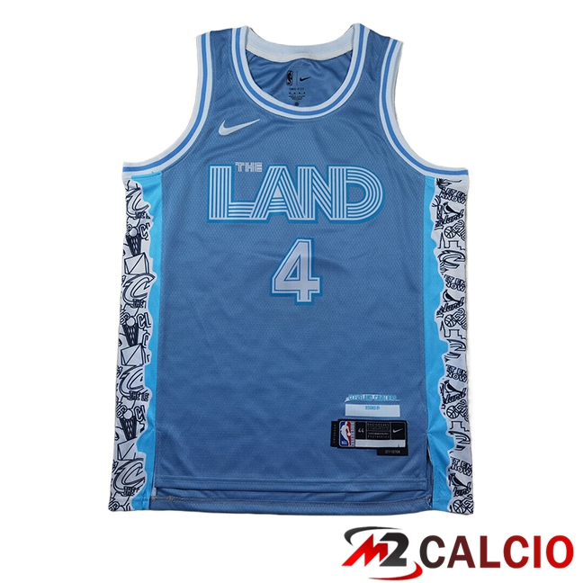 Maglie Cleveland Cavaliers (MOBLEY #4) 2025/2026 Blu Maglie Cleveland Cavaliers (MOBLEY #4) 2025/2026 Blu