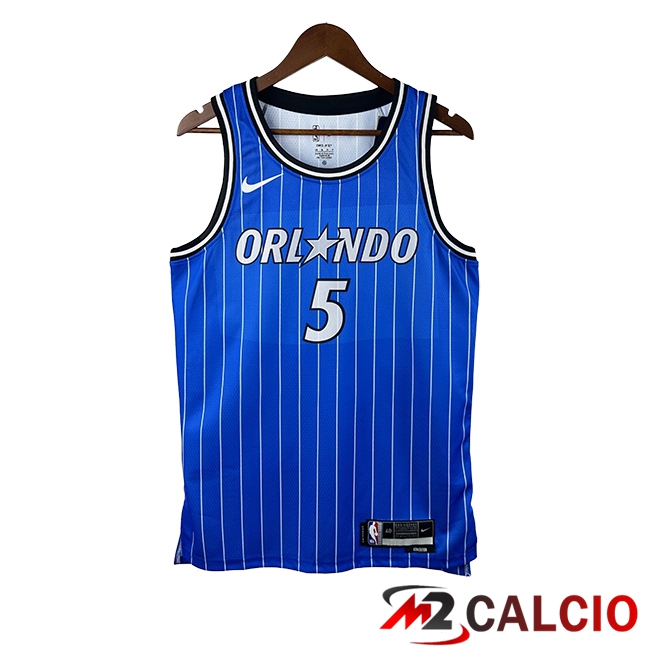 Maglie Orlando Magic (BANCHERO #5) 2025/2026 Blu Maglie Orlando Magic (BANCHERO #5) 2025/2026 Blu