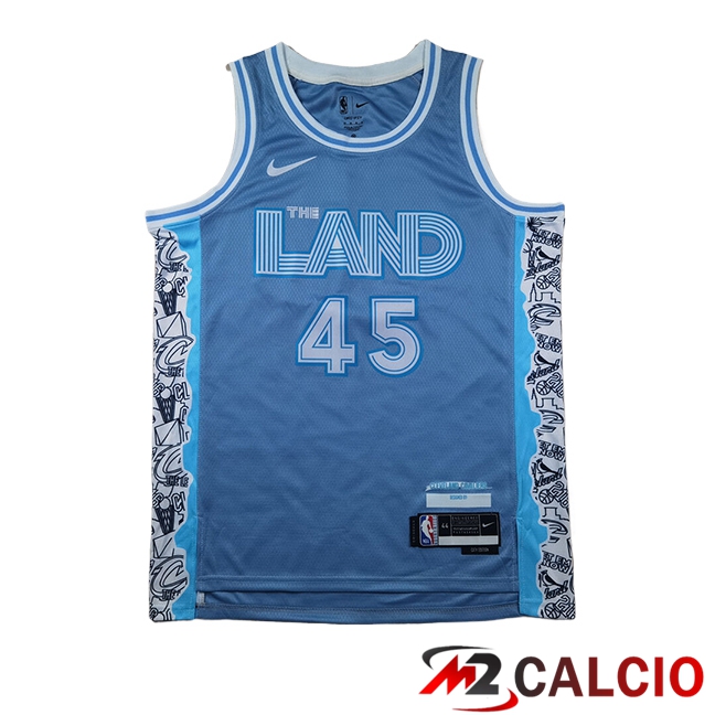 Maglie Cleveland Cavaliers (MITCHELL #45) 2025/2026 Blu Maglie Cleveland Cavaliers (MITCHELL #45) 2025/2026 Blu