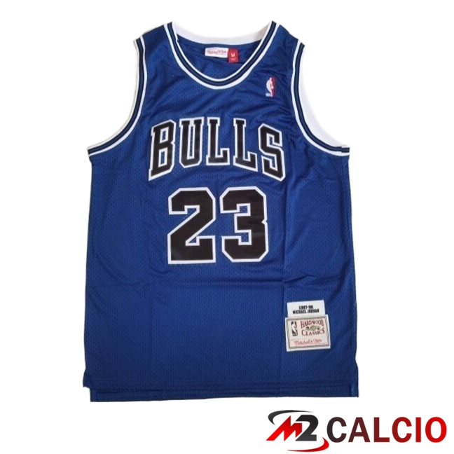 Maglie Chicago Bulls (JORDAN #23) 2025/2026 Blu/Nero Maglie Chicago Bulls (JORDAN #23) 2025/2026 Blu/Nero
