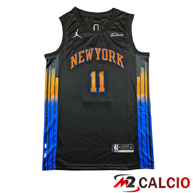 Maglie New York Knicks (BRUNSON #11) 2025/2026 Nero/Blu/Arancia Maglie New York Knicks (BRUNSON #11) 2025/2026 Nero/Blu/Arancia