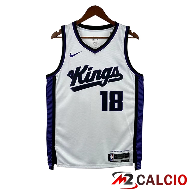 Maglie Sacramento Kings (WESTBROOK #18) 2025/2026 Bianco/Viola/Nero Maglie Sacramento Kings (WESTBROOK #18) 2025/2026 Bianco/Viola/Nero