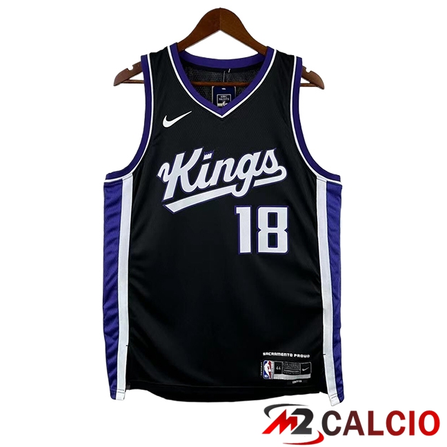 Maglie Sacramento Kings (WESTBROOK #18) 2025/2026 Nero/Bianco/Viola Maglie Sacramento Kings (WESTBROOK #18) 2025/2026 Nero/Bianco/Viola