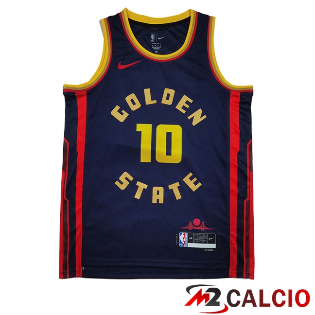 Maglie Golden State Warriors (BUTLER III #10) 2024/2025 Blu/Rosso/Giallo Maglie Golden State Warriors (BUTLER III #10) 2024/2025 Blu/Rosso/Giallo