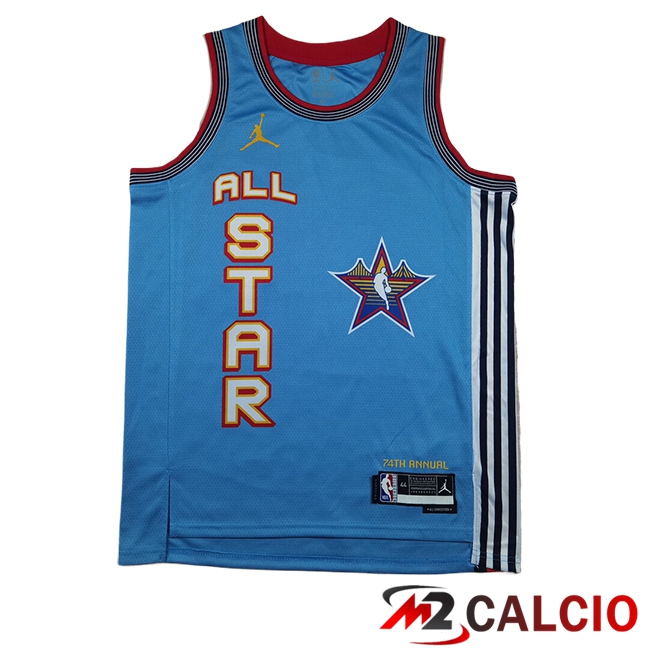 Maglie American All-Star (EDWARDS #5) 2024/2025 Blu/Rosso Maglie American All-Star (EDWARDS #5) 2024/2025 Blu/Rosso