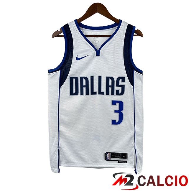 Maglie Dallas Mavericks (DAVIS #3) 2025/2026 Bianco/Blu/Nero Maglie Dallas Mavericks (DAVIS #3) 2025/2026 Bianco/Blu/Nero