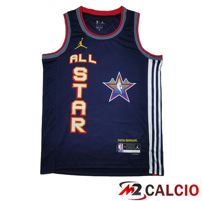 Maglie American All-Star (EDWARDS #5) 2024/2025 Blu Scuro Maglie American All-Star (EDWARDS #5) 2024/2025 Blu Scuro