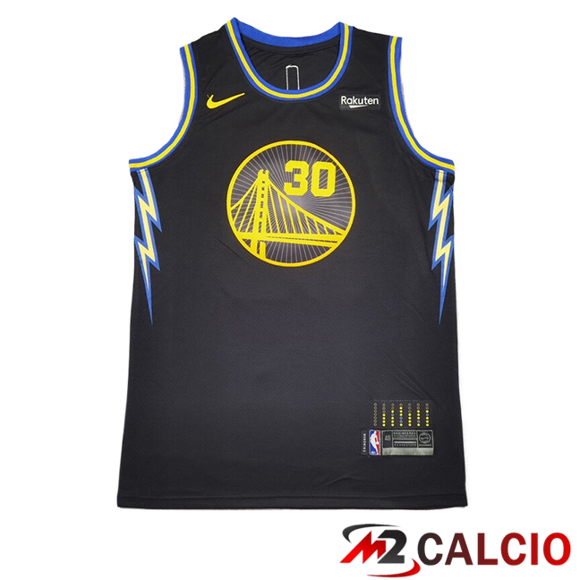 Maglie Golden State Warriors (CURRY #30) 2025/2026 Nero/Giallo Maglie Golden State Warriors (CURRY #30) 2025/2026 Nero/Giallo