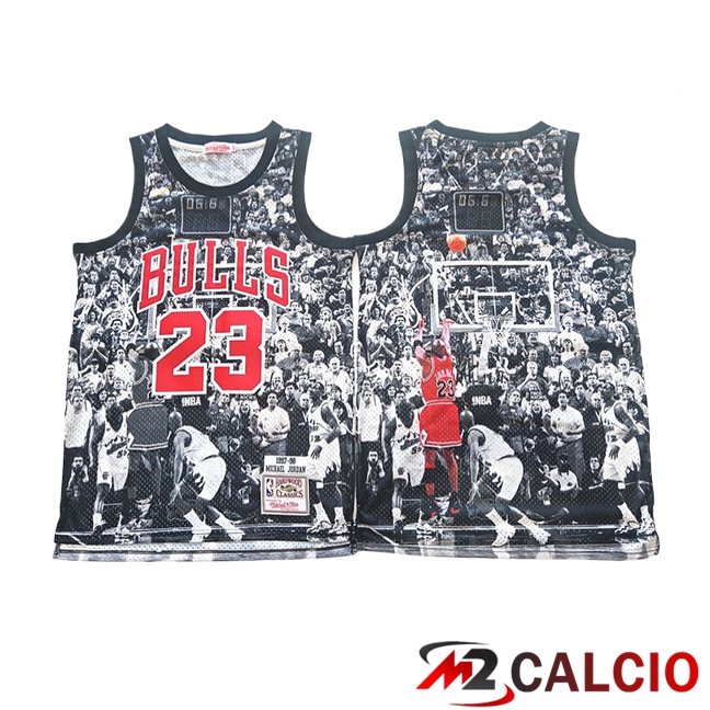 Maglie Chicago Bulls (JORDAN #23) 2025/2026 Grigio Maglie Chicago Bulls (JORDAN #23) 2025/2026 Grigio