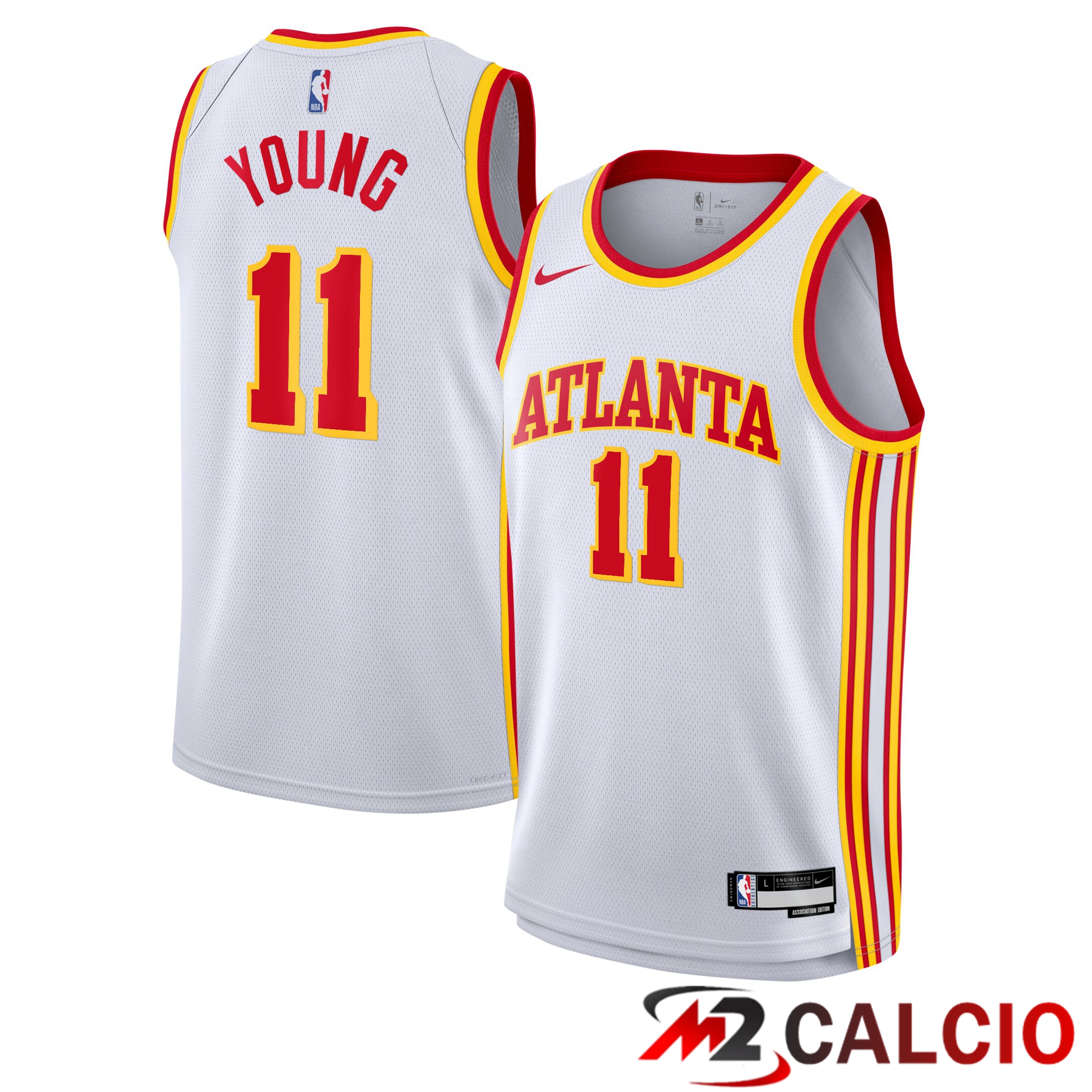 Maglie Atlanta Hawks Nike Association Swingman - Bianca - Trae Young - Giovanile Maglie Atlanta Hawks Nike Association Swingman - Bianca - Trae Young - Giovanile