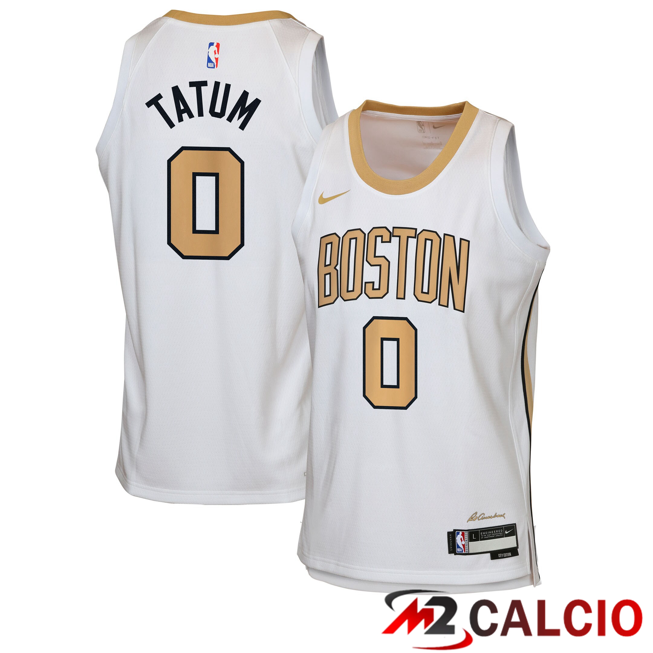 Maglie Boston Celtics Nike 2025/26 City Edition Swingman - Bianca - Jayson Tatum - Ragazzi Maglie Boston Celtics Nike 2025/26 City Edition Swingman - Bianca - Jayson Tatum - Ragazzi