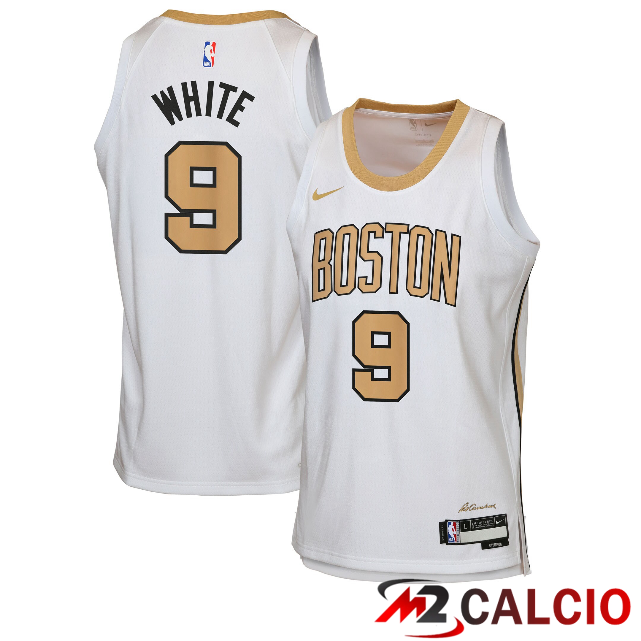 Maglie Boston Celtics Nike 2025/26 City Edition Swingman - Bianca - Derrick White - Ragazzi Maglie Boston Celtics Nike 2025/26 City Edition Swingman - Bianca - Derrick White - Ragazzi