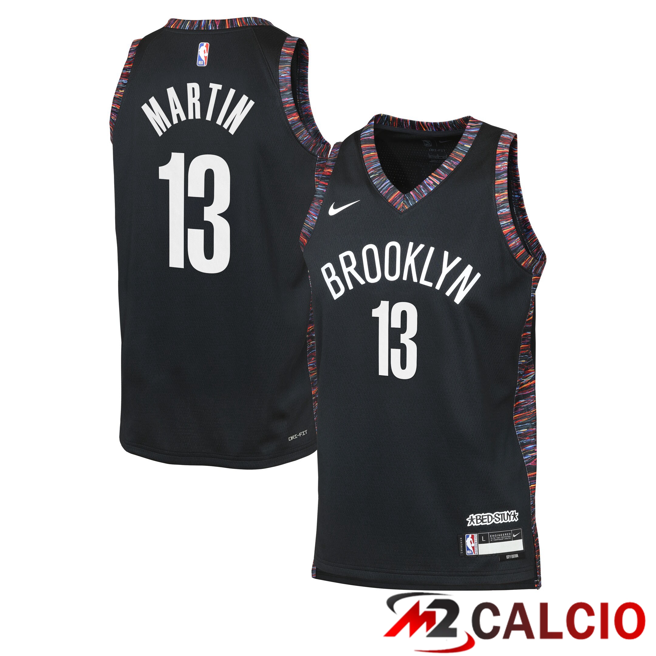 Maglie Brooklyn Nets Nike 2025/26 City Edition Swingman - Nera - Tyrese Martin - Ragazzi Maglie Brooklyn Nets Nike 2025/26 City Edition Swingman - Nera - Tyrese Martin - Ragazzi