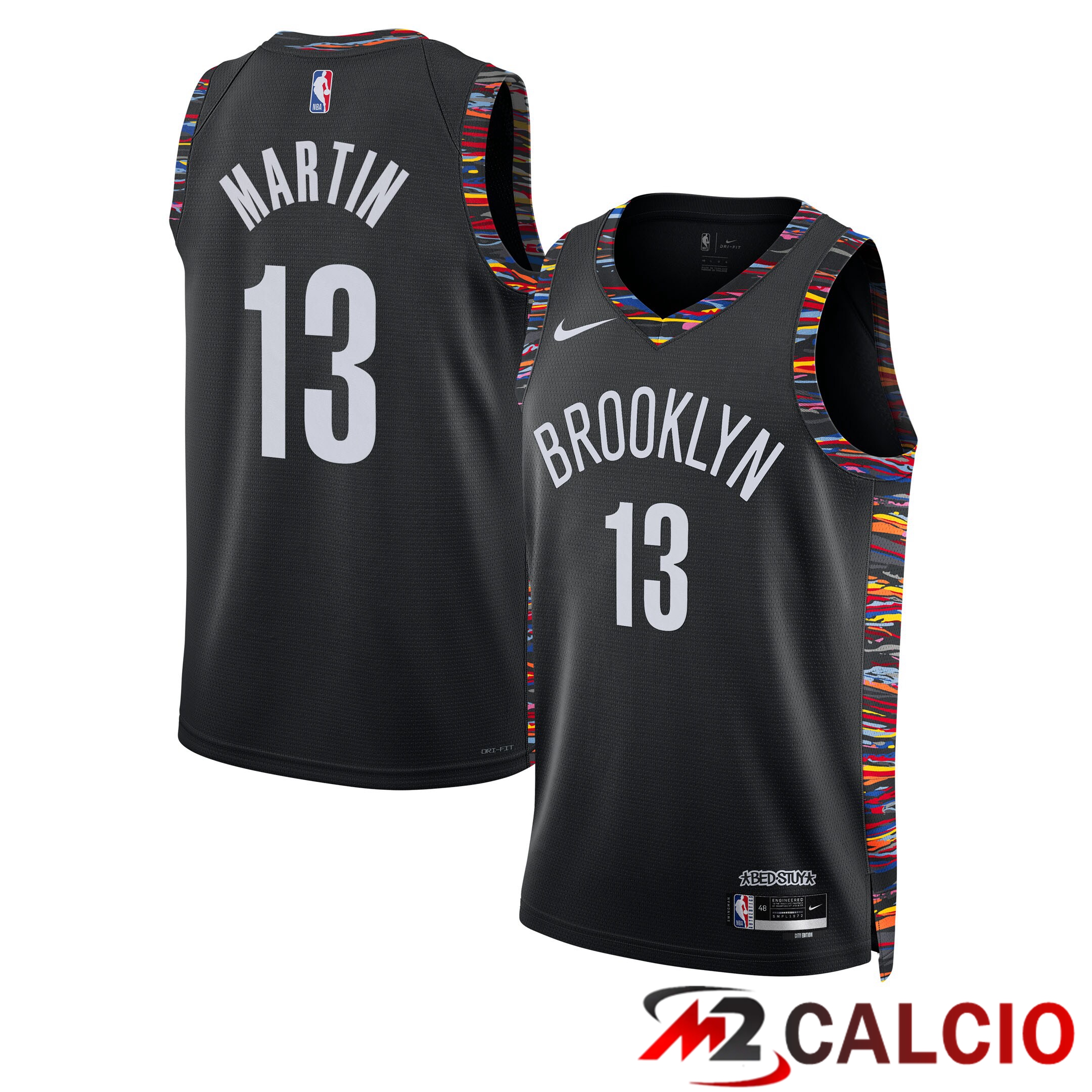 Maglie Brooklyn Nets Nike City Edition Swingman 2025/26 - Nera - Tyrese Martin - Unisex Maglie Brooklyn Nets Nike City Edition Swingman 2025/26 - Nera - Tyrese Martin - Unisex