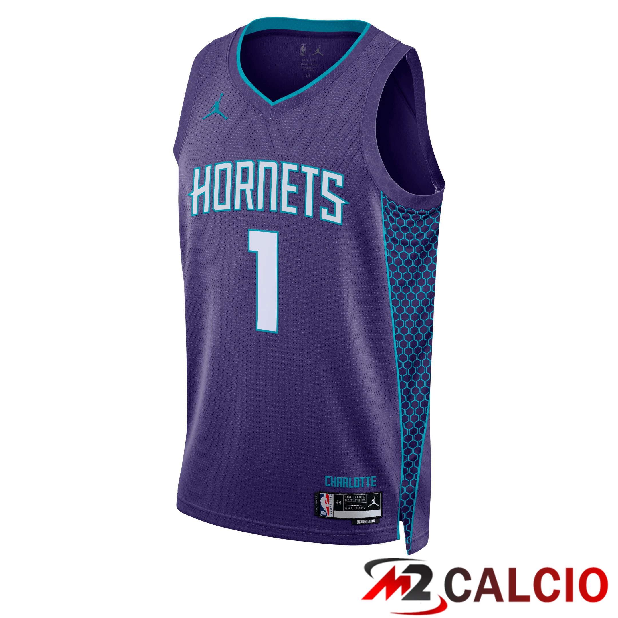 Maglie Charlotte Hornets Jordan Brand Statement Edition Swingman - Viola - Lamelo Ball - Unisex Maglie Charlotte Hornets Jordan Brand Statement Edition Swingman - Viola - Lamelo Ball - Unisex