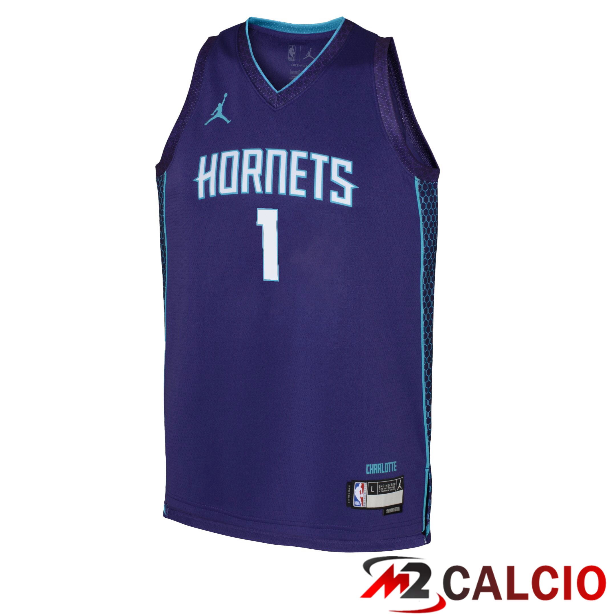 Maglie Charlotte Hornets Jordan Brand Statement Edition Swingman - Viola - Lamelo Ball - Giovani Maglie Charlotte Hornets Jordan Brand Statement Edition Swingman - Viola - Lamelo Ball - Giovani
