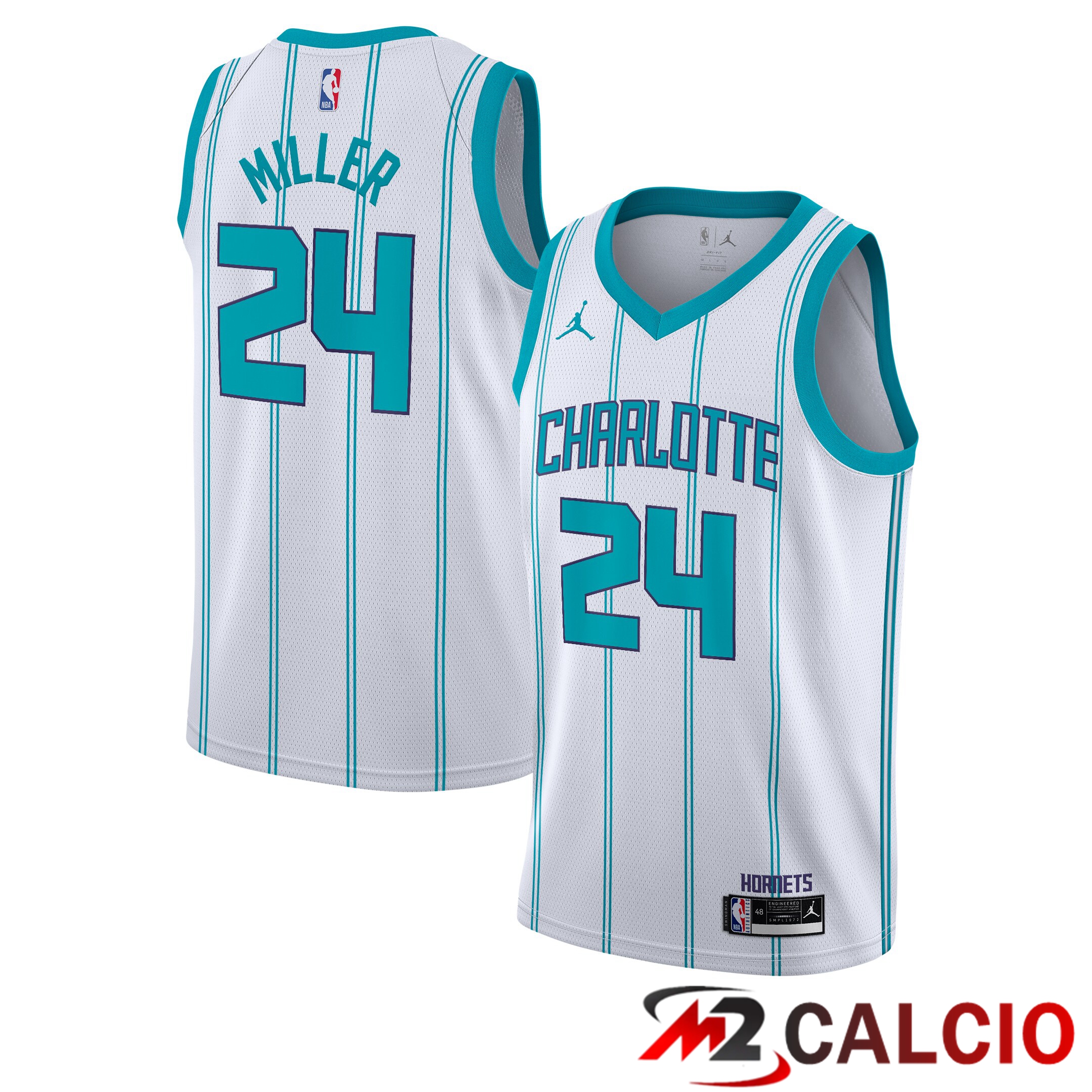 Maglie Charlotte Hornets Jordan Brand Association Edition Swingman - Bianca - Brandon Miller - Gioventu Maglie Charlotte Hornets Jordan Brand Association Edition Swingman - Bianca - Brandon Miller - Gioventu