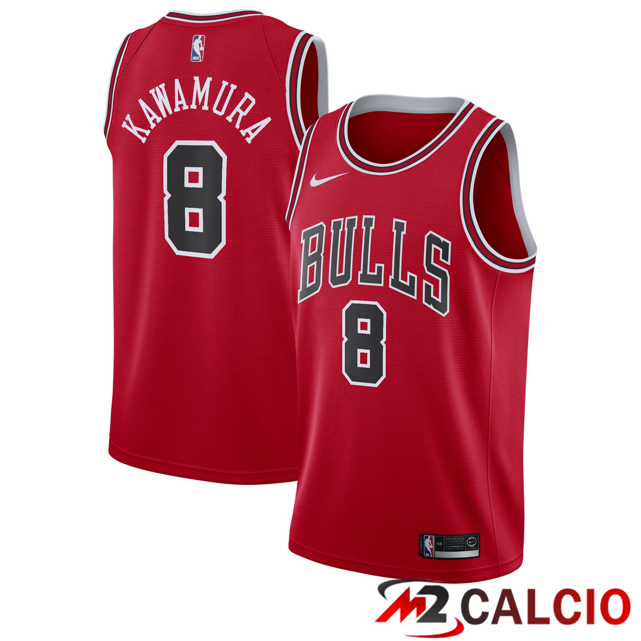 Maglie Chicago Bulls Nike Icon Edition Swingman - Rossa - Yuki Kawamura - Bambino