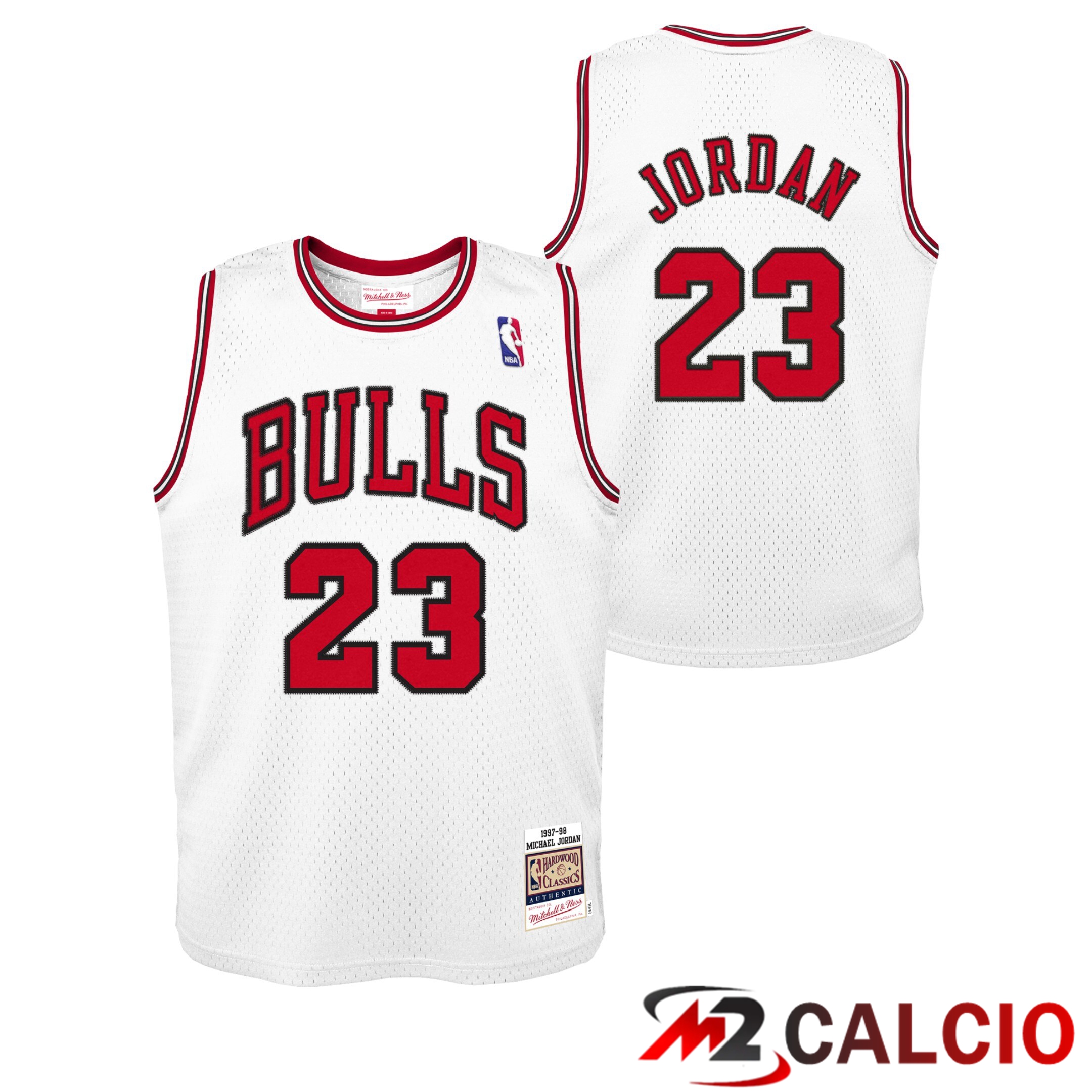 Maglie Dei Chicago Bulls NBA Michael Jordan 1997 Di Mitchell & Ness - Gioventu Maglie Dei Chicago Bulls NBA Michael Jordan 1997 Di Mitchell & Ness - Gioventu