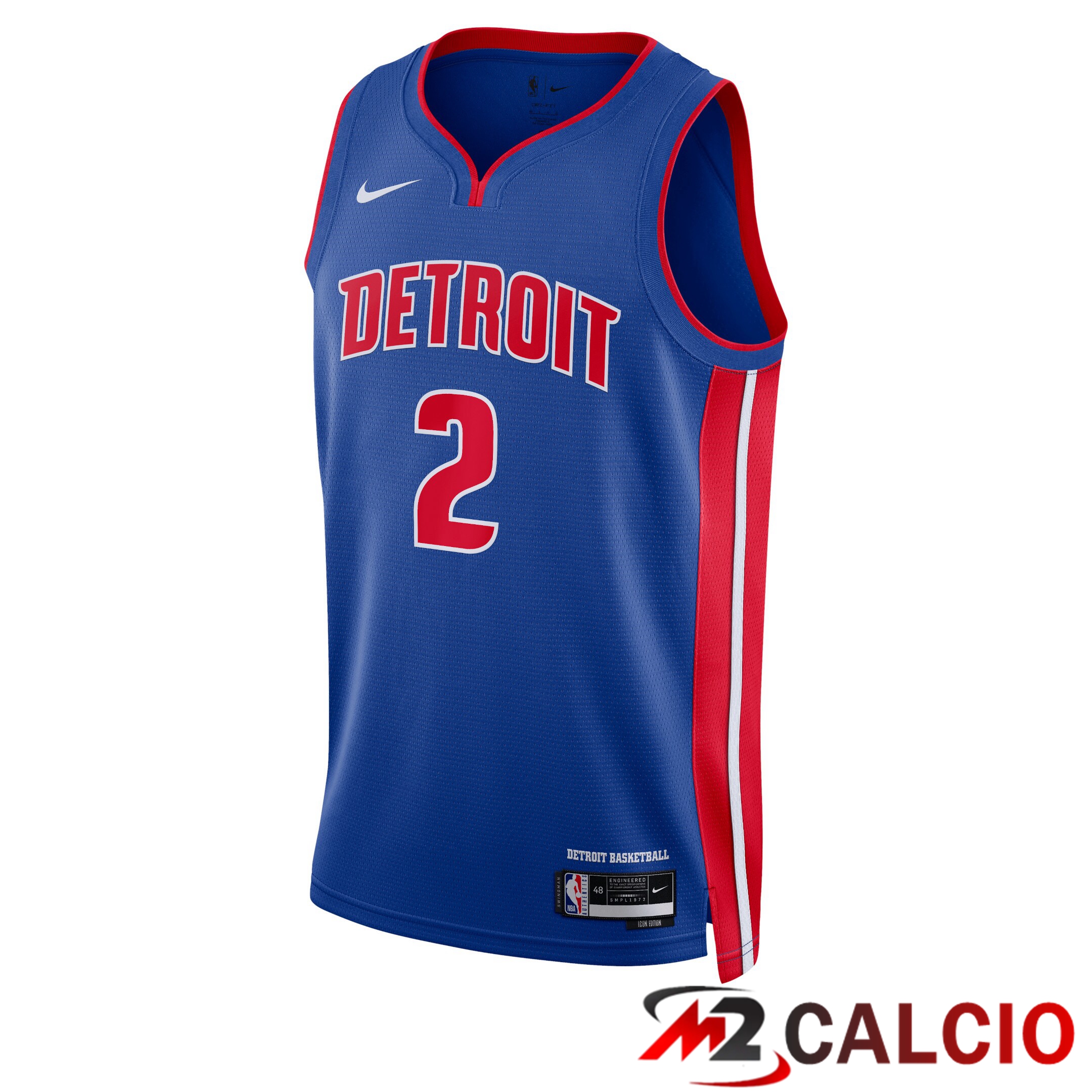 Maglie Detroit Pistons Nike Icon Edition Swingman - Blu - Cade Cunningham - Unisex Maglie Detroit Pistons Nike Icon Edition Swingman - Blu - Cade Cunningham - Unisex