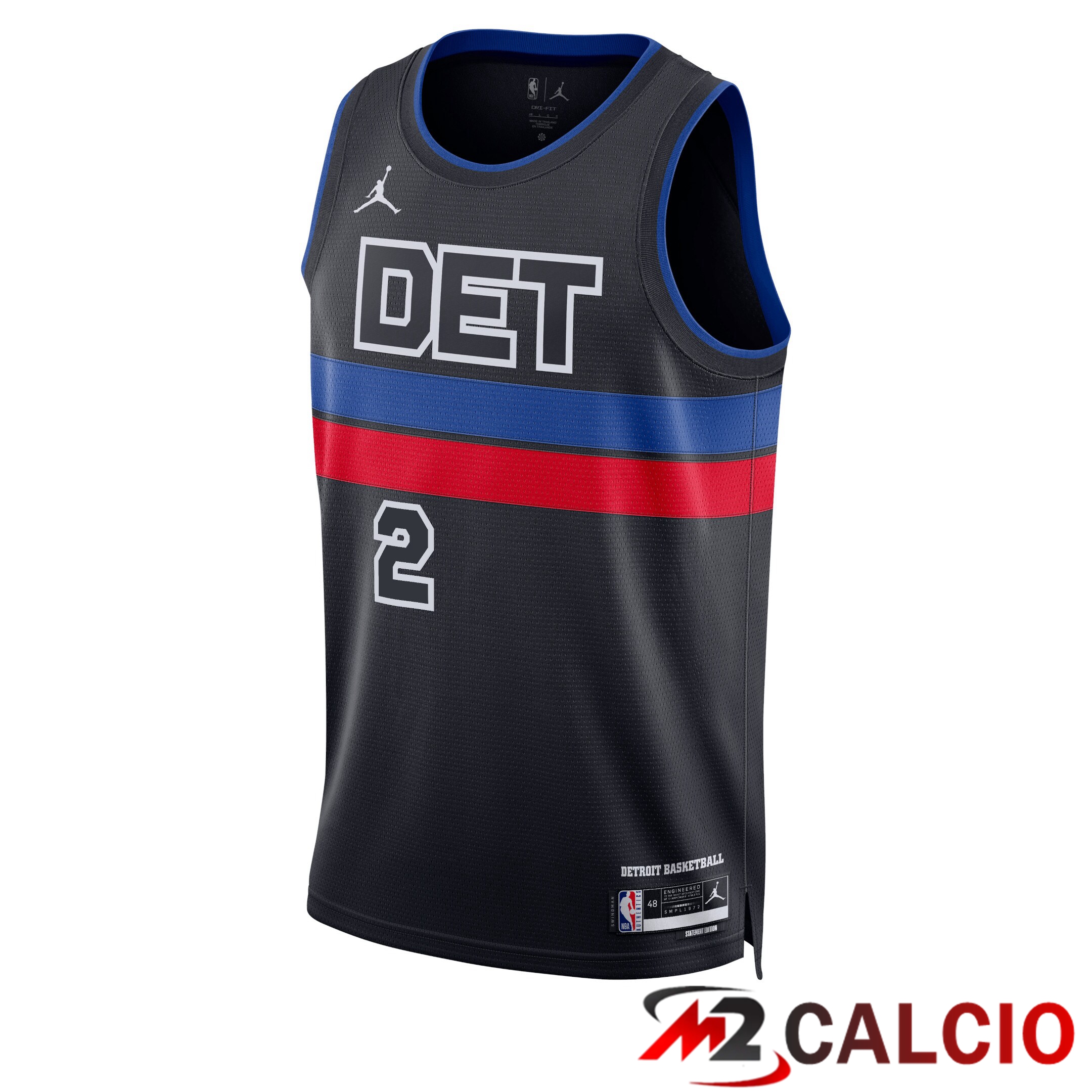 Maglie Detroit Pistons Jordan Statement Edition Swingman - Blu - Cade Cunningham - Unisex Maglie Detroit Pistons Jordan Statement Edition Swingman - Blu - Cade Cunningham - Unisex